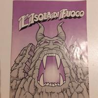 L' ISOLA DI FUOCO MB 1987 (libretto istruzioni)