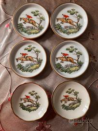 Set sei piattini , sotto bicchieri o altro Vintage