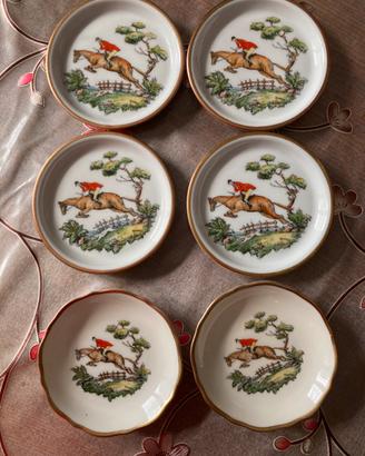 Set sei piattini , sotto bicchieri o altro Vintage