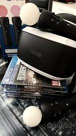 Visore VR - telecamera - Motion Controller - games