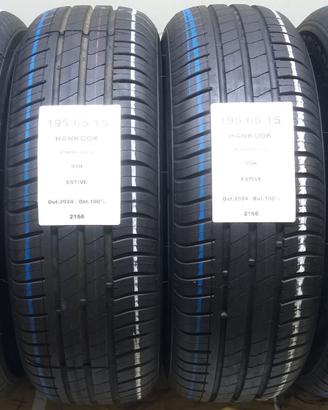 4 GOMME 195 65 15 HANKOOK A2166