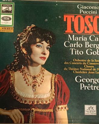 33 giri Tosca MARIA CALLAS 