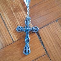 rosario in argento 925  cristallo marca cipolletti