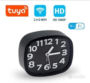 Orologio sveglia WiFi con videocamera Full HD
