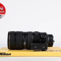Nikon 70-200mm f2.8 G ED VR II  USATO GARANTITO PE