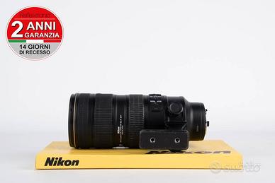 Nikon 70-200mm f2.8 G ED VR II  USATO GARANTITO PE