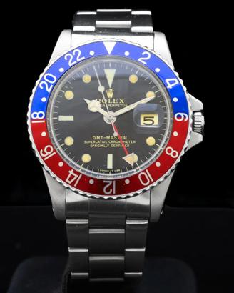 Rolex Gmt Master year 1969 steel 40 mm ref 1675