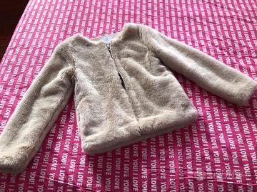 Giacchina in ecopelliccia bambina OKAIDI