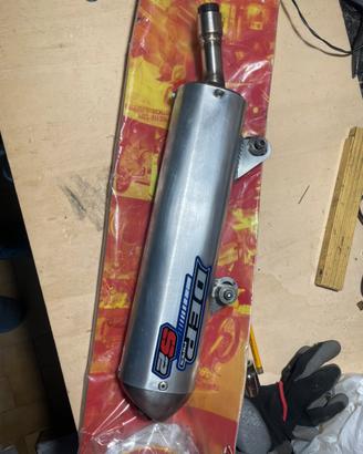 silenziatore scarico husqvarna sm 125 2t