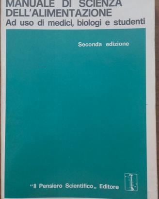 Libro manuale di scienze dell'alimentazione