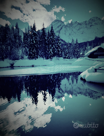 A Sappada con la neve