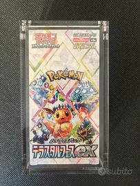 Pokemon terastal festival box jap sigillato + teca