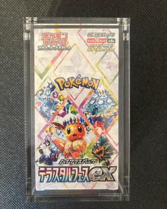 Pokemon terastal festival box jap sigillato + teca