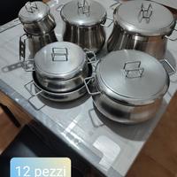 Set PENTOLE INOX+ PADELLA XXL 👩🏻🍳
