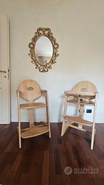 Sedie evolutive in legno Geuther mod. FILOU 