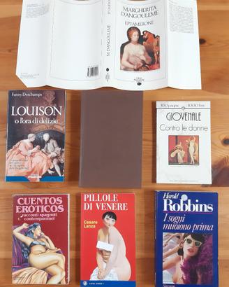 LIBRI EROTICI, SATIRICI, STORICI