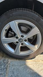 Cerchi Audi originali gruppo Vag + Gomme Michelin 