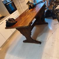 Tavolo in legno tipo fratino