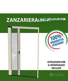 Zanzariera Per Porta Apertura Orizzontale 250