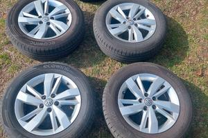 Cerchi VW da 15', gomme 185/65R15, ruota di scorta