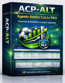 Programma Agente Analisi Pronostici scommesse Pc
