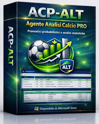 Programma Agente Analisi Pronostici scommesse Pc