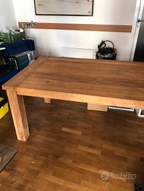 Tavolo in teak riciclato Bizzotto