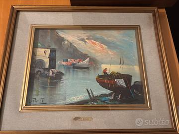 Quadro paesaggio Aldo Pironti