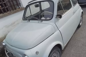 Fiat 500 F 1970 targa e documenti originali