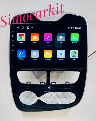 Car Tablet Android 8+256Gb Per Renault Clio 4 Zoe