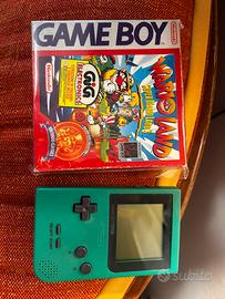 Game boy pocket + warioland 1
