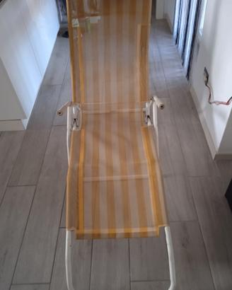 sdraio da esterno/chaise longue basculante