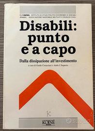 Disabili: punto e a capo.