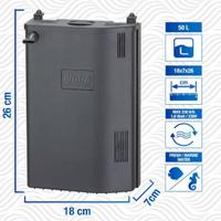 AMTRA FILTERING BOX Black 50 filtro acquario
