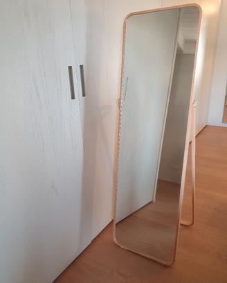 IKORNNES Ikea Specchio da terra frassino