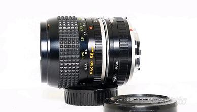 OBIETTIVO MINOLTA 50 F 3.5 MACRO MC CON TUBO 1:1