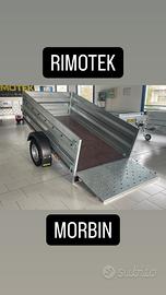 Rimorchio carrello nuovo 230x130 con rampa by morb