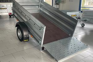Rimorchio carrello nuovo 230x130 con rampa by morb
