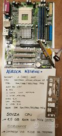 motherboard Asrok K7S8XE+ e RAM