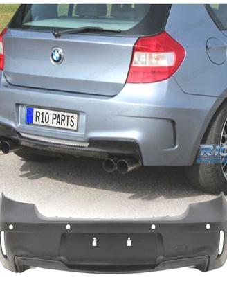 PARAURTI POSTERIORE BMW E87 E81 LOOK 1M 04-11 PDC
