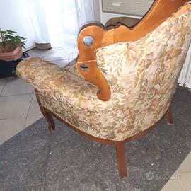 Poltrona stile barocco