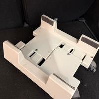 Supporto regolabile per PC fisso con rotelle