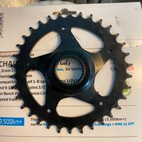 Corona 34 t per ebike bosch gen 4