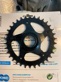 Corona 34 t per ebike bosch gen 4