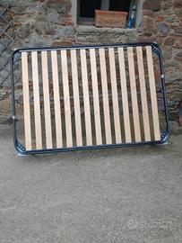 materasso e rete a doghe