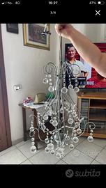 LAMPADARIO IN CRISTALLO