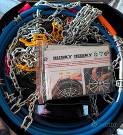 Husky gruppo 100 catene  da neve in acciaio NUOVE