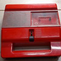 LETTORE MUSICASSETTE STEREO 7  VINTAGE FUNZIONANTE