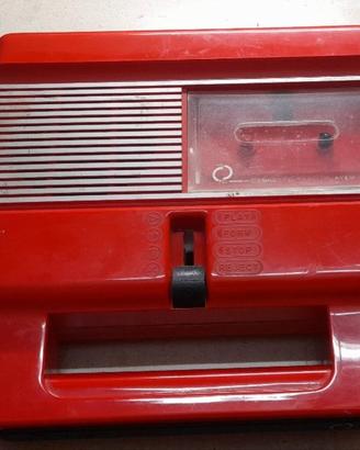 LETTORE MUSICASSETTE STEREO 7  VINTAGE FUNZIONANTE