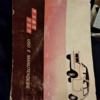 manuale uso e manutenzione Fiat 127 originale 